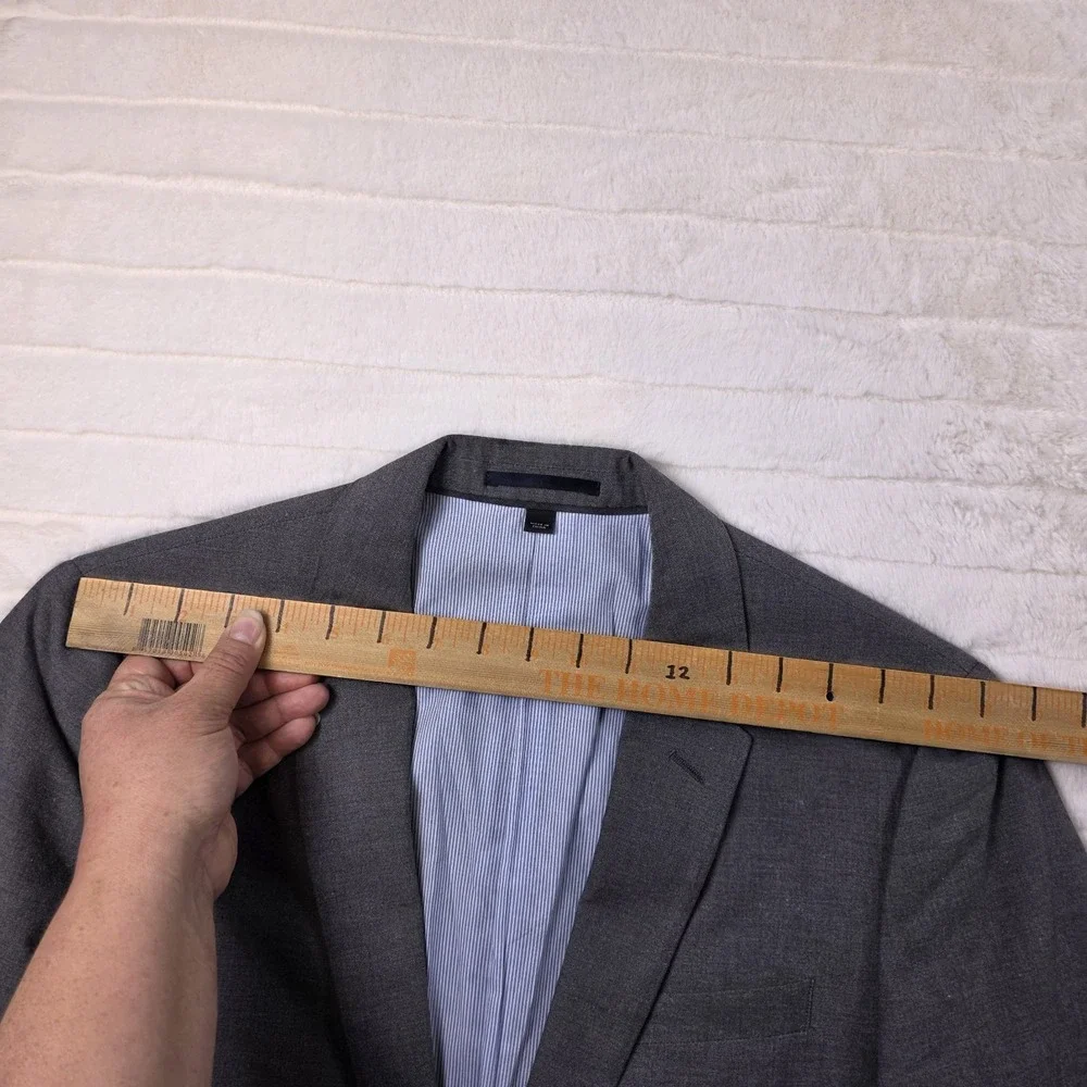 J‎ Crew Ludlow Jacket Mens 40R Gray BlazerSport Coat Classic Preppy Office